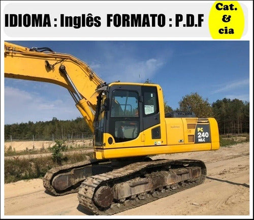 Catalogo De Pecas Escavadeiras Komatsu - Pc240nlc-8k