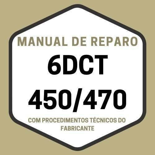 Manual Câmbio Automático Volvo Mitsubishi Ford 6dct 450/47