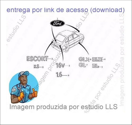 Catálogo Peças Ford Escort Zetec Rocam 1.6 1.8 1997 - 2002
