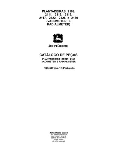 Catálogo De Peças Plantadeiras Série 2100 -