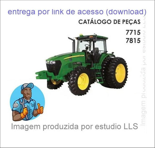 como desenhar um trator john deere 7715 e 7815 