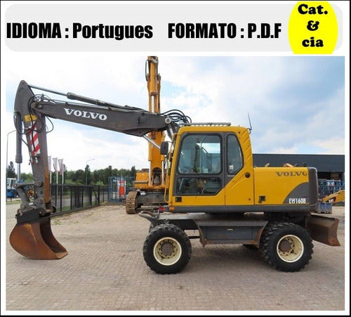 Catalogo De Pecas Escavadeiras Volvo - Ew160b - Pt-br