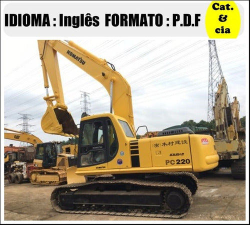 Catalogo De Pecas Escavadeiras Komatsu - Pc220-6