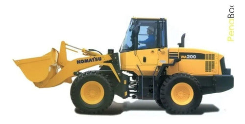 Manual De Serviços Pá Carregadeira Komatsu Wa 200-5