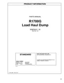 Catálogo De Peças Carregadeira R1700g -