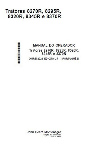 Manual Do Operador Tratores John Deere 8r