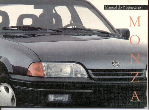 Manual Do Proprietário Monza 1993 -