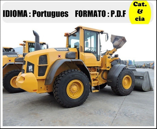 Catalogo De Pecas Pa Carregadeira Volvo - L70g - (em Portugu