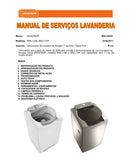 Manual De Serviço Lavadora Brastemp Bwl11ab Bwl11ar -