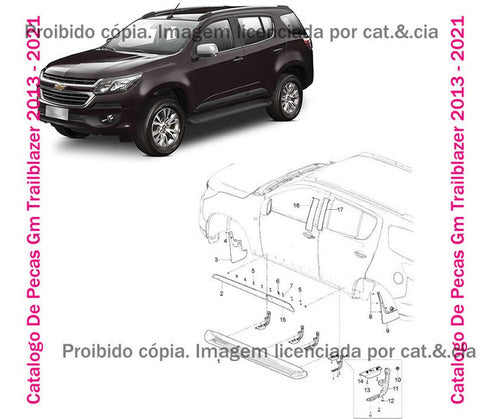 Catalogo De Pecas Gm Trailblazer 2013 - 2021