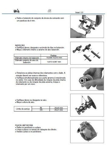 MANUAL DE SERVIÇO DAFRA SMART 125 - 2010