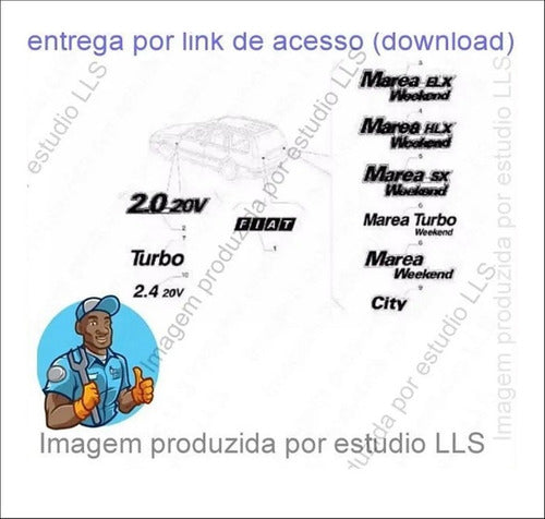 Catálogo Peças Fiat Marea Weekend 1.6 1.8 2.0 2.4 1999- 20