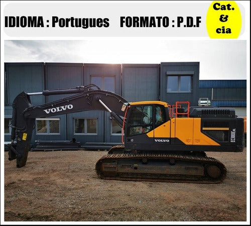 Catalogo De Pecas Escavadeiras Volvo - Ec380e Nl - Pt-br