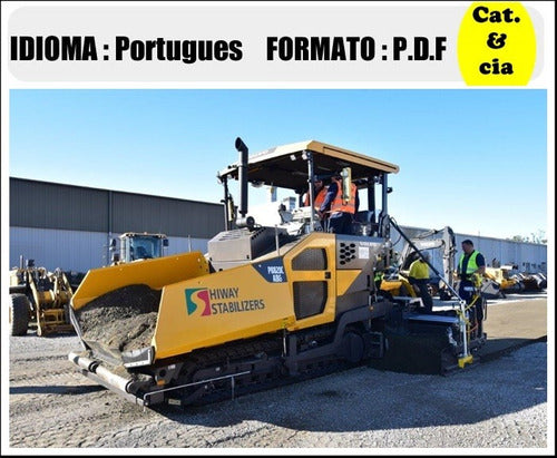 Catalogo De Pecas Pavimentad. De Esteiras Volvo - Abg P8820c