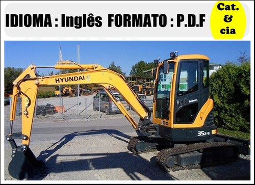 Catalogo De Pecas Escavadeira Hyundai - R35z - 9 - (ingles)