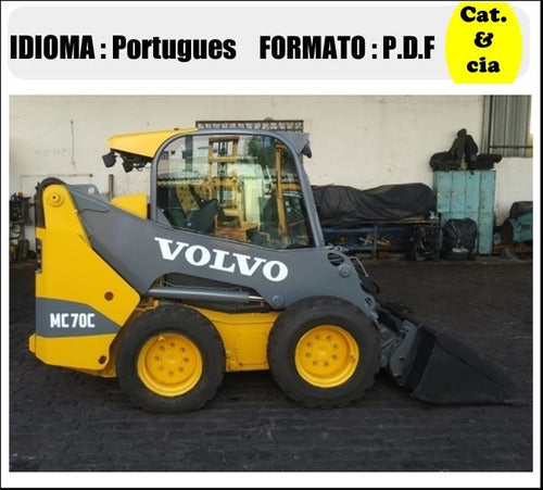 Catalogo De Pecas Minicarregadeiras Volvo - Mc70c - Pt-br