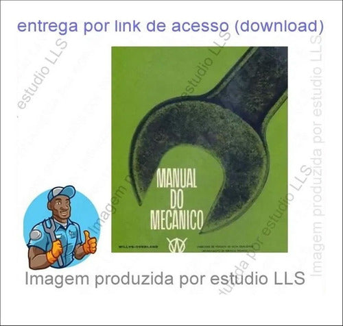 Manual Reparações Mecânica Serviço Jeep Willys Overland