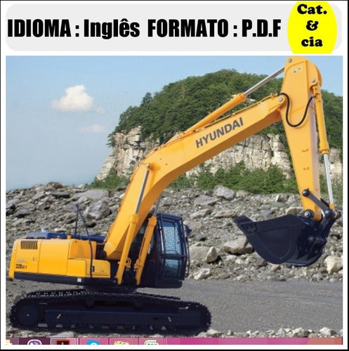 Catalogo De Pecas Escavadeira Hyundai - R220lc-7 - (ingles)