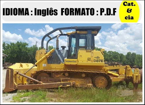 Catalogo De Pecas Komatsu - D87e-2