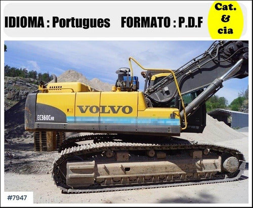 Catalogo De Pecas Escavadeiras Volvo - Ec360c Hr - Pt-br