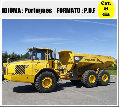 Catalogo De Pecas Caminhoes Articulados Volvo - A25d - (em P