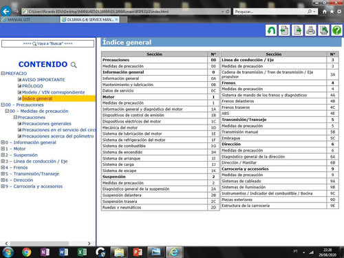 Manual De Serviço Suzuki Dl 1000a - 2014