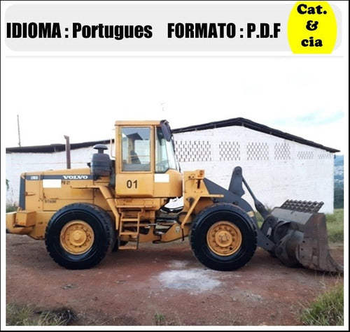 Catalogo De Pecas Pa Carregadeira Volvo - L90d Or - (em Port