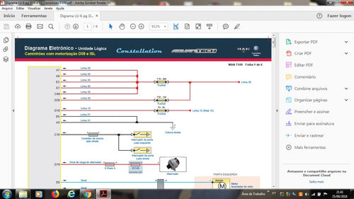 Diagramas Esquemas Eletricos Cummins Isl Constellation Vw