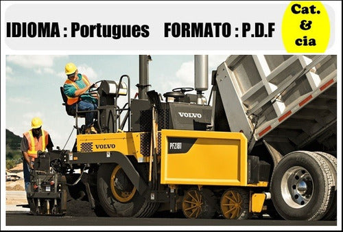 Catalogo De Pecas Pavimentadoras De Rodas Volvo - Pf2181