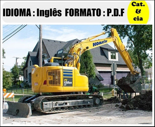 Catalogo De Pecas Escavadeiras Komatsu - Pc138uslc-11
