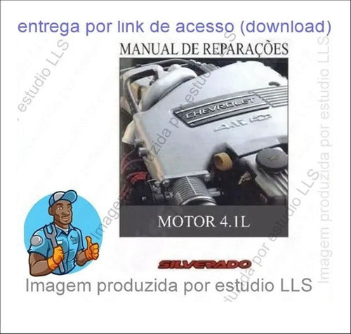 Manual Serviços Motor Gm 4.1 Silverado Grand Blazer Bonanza