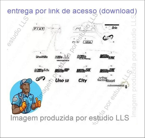 Catálogo Peças Fiat Uno Mille City Smart Eletronic 1991 20