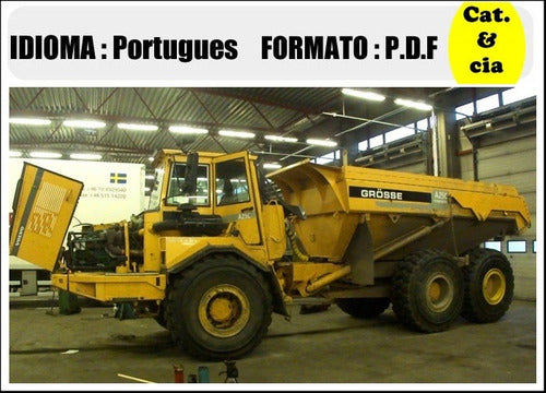 Catalogo De Pecas Caminhoes Articulados Volvo - A25c - (em P