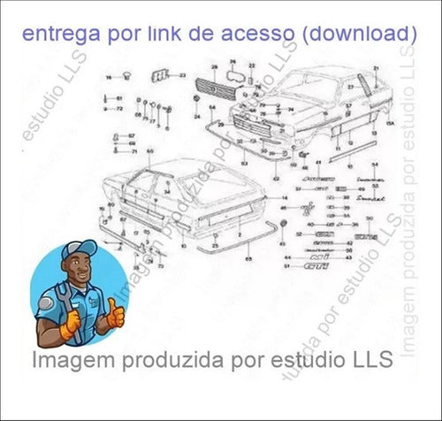 Catálogo Peças Volkswagen Gol Gt Gti Gts Ae Ap At 1980- 19