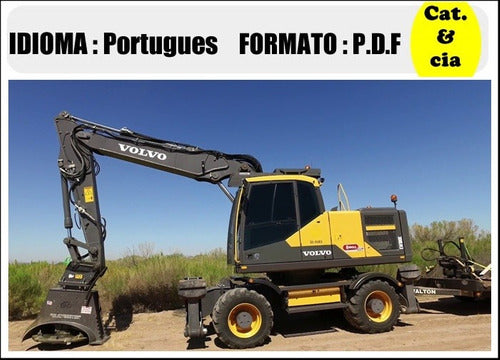 Catalogo De Pecas Escavadeiras Volvo - Ew180e - Pt-br