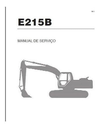 Manual De Serviço Escavadeira New Holland E215b