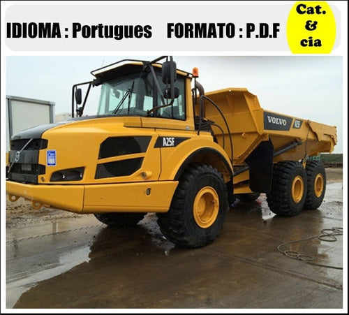 Catalogo De Pecas Caminhoes Articulados Volvo - A25f - Sn 32