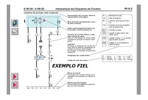 Diagrama Esquema Eletrico Vw 8-150 9-150 Od