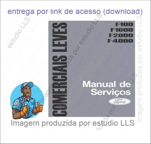Manual Reparações Mecânica Serviço Ford Série F