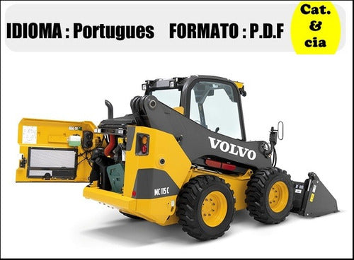 Catalogo De Pecas Minicarregadeiras Volvo - Mc115c - Pt-br