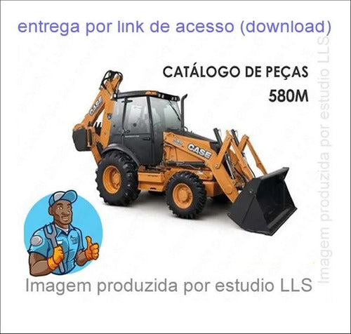 Catálogo Peças Retroescavadeira Case 580 M Super M