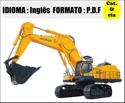 Catalogo De Pecas Escavadeira Hyundai - R1200-9 - (ingles)