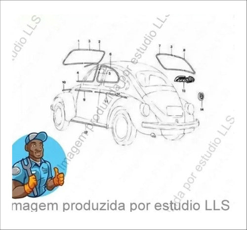 Catálogo Peças Volkswagen Vw Fusca Itamar 1993 - 1996