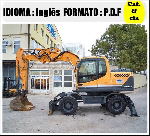 Catalogo De Pecas Escavadeira Hyundai - R140w-9 - (ingles)