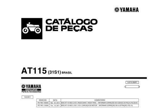 Catalogo De Peças Yamaha Neo 2009 -