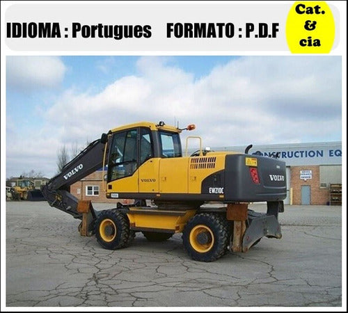 Catalogo De Pecas Escavadeiras Volvo - Ew210c - Pt-br