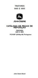 Catálogo De Peças John Deere 6405 Trator
