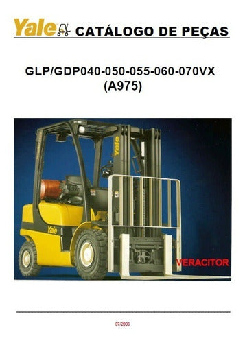 Empilhadeira Yale Glp050/060/070vx (a975) Pg496 Manual Peca