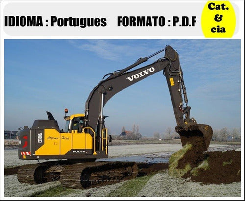 Catalogo De Pecas Escavadeiras Volvo - Ec180e L - Pt-br