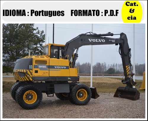 Catalogo De Pecas Escavadeiras Volvo - Ew130c - Pt-br